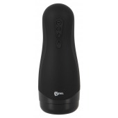 Черный вибромастурбатор с подогревом Masturbator with 3 Functions - Orion - в Братске купить с доставкой