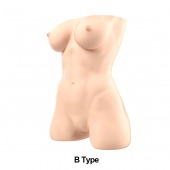 Телесный мастурбатор-торс Jessica B - Naked Factory - в Братске купить с доставкой