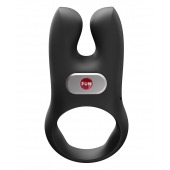 Черное эрекционное виброкольцо Nos - Fun Factory - в Братске купить с доставкой