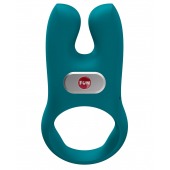 Зеленое эрекционное виброкольцо Nos - Fun Factory - в Братске купить с доставкой