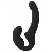 Черный безремневой страпон Share Lite - Fun Factory - купить с доставкой в Братске