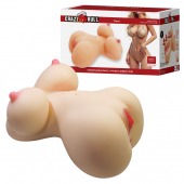 Телесный мастурбатор-торс Fiona - Baile - в Братске купить с доставкой