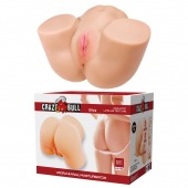 Телесный мастурбатор Olivia с 2 любовными отверстиями - Baile - в Братске купить с доставкой