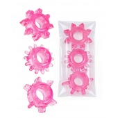 Комплект из трех розовых эрекционных колец - Erowoman-Eroman - в Братске купить с доставкой