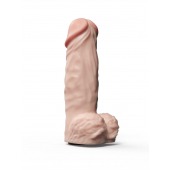 Фаллическая насадка Харнесс UNICOCK 10  с вибрацией - 25 см. - LOVETOY (А-Полимер) - купить с доставкой в Братске