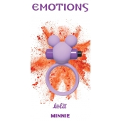 Сиреневое эрекционное виброколечко Emotions Minnie - Lola Games - в Братске купить с доставкой