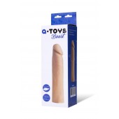 Реалистичная насадка с ярко выраженной головкой - 16,5 см. - A-toys - в Братске купить с доставкой