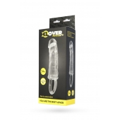 Прозрачная насадка с петлёй для фиксации - 14 см. - ToyFa - в Братске купить с доставкой