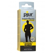 Спрей-пролонгатор длительного действия pjur SUPERHERO Strong Spray - 20 мл. - Pjur - купить с доставкой в Братске