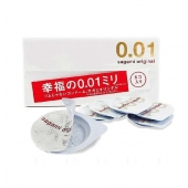 Супер тонкие презервативы Sagami Original 0.01 - 5 шт. - Sagami - купить с доставкой в Братске