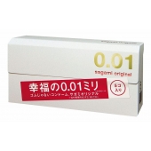 Супер тонкие презервативы Sagami Original 0.01 - 5 шт. - Sagami - купить с доставкой в Братске