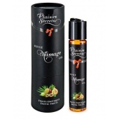 Массажное масло с ароматом экзотических фруктов Huile de Massage Gourmande Fruits Exotiques - 59 мл. - Plaisir Secret - купить с доставкой в Братске