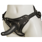 Женский страпон с вагинальной пробкой Woman Strap - 12 см. - LOVETOY (А-Полимер) - купить с доставкой в Братске
