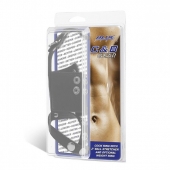 Кольцо на член и мошонку Cock Ring With 2  Ball Stretcher And Optional Weight Ring - BlueLine - в Братске купить с доставкой