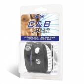 Утяжка для мошонки и пениса Cock Ring With 1  Ball Stretcher And Optional Weight Ring - BlueLine - купить с доставкой в Братске