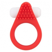 Красное эрекционное кольцо LIT-UP SILICONE STIMU RING 1 RED - Dream Toys - в Братске купить с доставкой