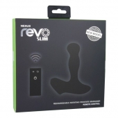 Чёрный перезаряжаемый массажёр предстательной железы NEXUS Revo Slim - Nexus Range - в Братске купить с доставкой