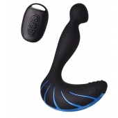 Чёрно-синий массажер простаты Erotist Third - Erotist Adult Toys - в Братске купить с доставкой