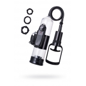 Вакуумная помпа A-toys с вибропулей и эрекционными кольцами - A-toys - в Братске купить с доставкой