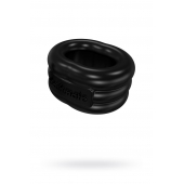 Чёрное эрекционное виброкольцо Stretch - Bathmate - в Братске купить с доставкой Чёрное эрекционное виброкольцо Stretch - Bathmate - в Братске купить с доставкой