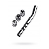 Металлический анальный душ с тремя насадками - ToyFa - купить с доставкой в Братске