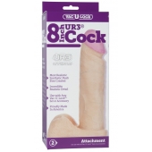 Ультрареалистичная насадка для трусиков Vac-U-Lock 8  ULTRASKYN Cock - 20,57 см. - Doc Johnson - купить с доставкой в Братске