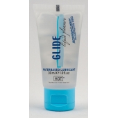 Интимная смазка на водной основе Glide - 30 мл. - HOT - купить с доставкой в Братске