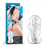 Прозрачный мастурбатор M for Men Hand Tool - Blush Novelties - в Братске купить с доставкой