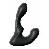 Черный анальный вибростимулятор P-Spot Milker - 14 см. - Pipedream - в Братске купить с доставкой
