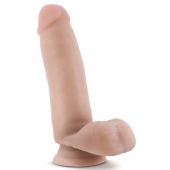 Телесный фаллоимитатор The Surfer Dude - 17,7 см. - Blush Novelties купить с доставкой в интернет-магазине Orgasmix в Братске Телесный фаллоимитатор The Surfer Dude - 17,7 см. - Blush Novelties