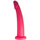 Розовый стимулятор простаты из геля - 18 см. - LOVETOY (А-Полимер) - в Братске купить с доставкой