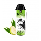 Интимный гель TOKO Pear   Exotic Green Tea с ароматом груши и зеленого чая - 165 мл. - Shunga - купить с доставкой в Братске