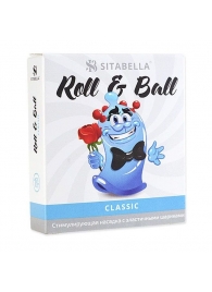 стимулирующий презерватив-насадка Roll   Ball Classic - Sitabella - купить с доставкой в Братске