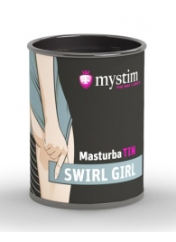 Компактный мастурбатор MasturbaTIN Swirl Girl - MyStim - в Братске купить с доставкой