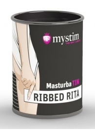 Компактный мастурбатор MasturbaTIN Ribbed Rita - MyStim - в Братске купить с доставкой