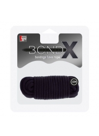 Черная веревка для связывания BONDX LOVE ROPE - 10 м. - Dream Toys - купить с доставкой в Братске