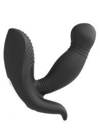 Черный вибромассажер простаты PROSTATE HERO - Dream Toys - в Братске купить с доставкой