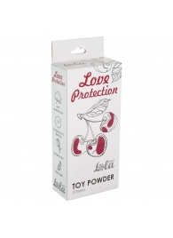 Пудра для игрушек Love Protection с ароматом вишни - 30 гр. - Lola Games - купить с доставкой в Братске