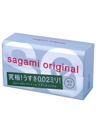 Ультратонкие презервативы Sagami Original - 12 шт. - Sagami - купить с доставкой в Братске