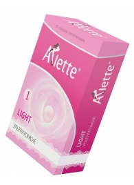 Ультратонкие презервативы Arlette Light - 6 шт. - Arlette - купить с доставкой в Братске