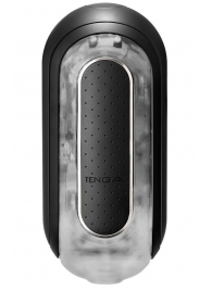 Черный мастурбатор Flip Zero с вибрацией - Tenga - в Братске купить с доставкой