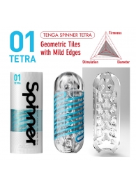Мастурбатор SPINNER Tetra - Tenga - в Братске купить с доставкой