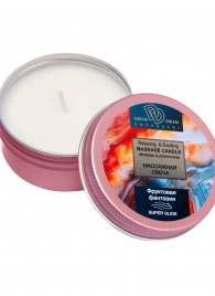 Массажная свеча  Фруктовая фантазия - БиоМед - купить с доставкой в Братске