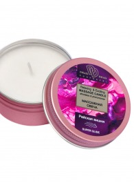 Массажная свеча  Райская вишня - БиоМед - купить с доставкой в Братске