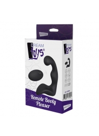 Черный вибромассажер простаты REMOTE BOOTY PLEASER - Dream Toys - в Братске купить с доставкой