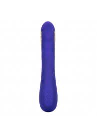 Фиолетовый вибратор с электростимуляцией Intimate E-Stimulator Petite Wand - 18,5 см. - California Exotic Novelties - купить с доставкой в Братске