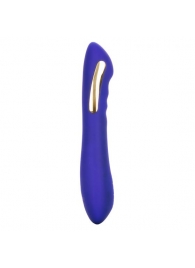 Фиолетовый вибратор с электростимуляцией Intimate E-Stimulator Petite Wand - 18,5 см. - California Exotic Novelties - купить с доставкой в Братске