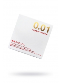 Супертонкий презерватив Sagami Original 0.01 - 1 шт. - Sagami - купить с доставкой в Братске