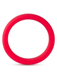 Красное эрекционное кольцо Silicone Go Pro Cock Ring - Blush Novelties - в Братске купить с доставкой