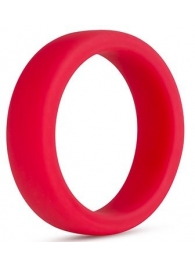 Красное эрекционное кольцо Silicone Go Pro Cock Ring - Blush Novelties - в Братске купить с доставкой